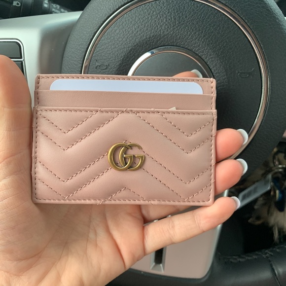 Gucci Accessories - Gucci Card Holder “perfect pink”